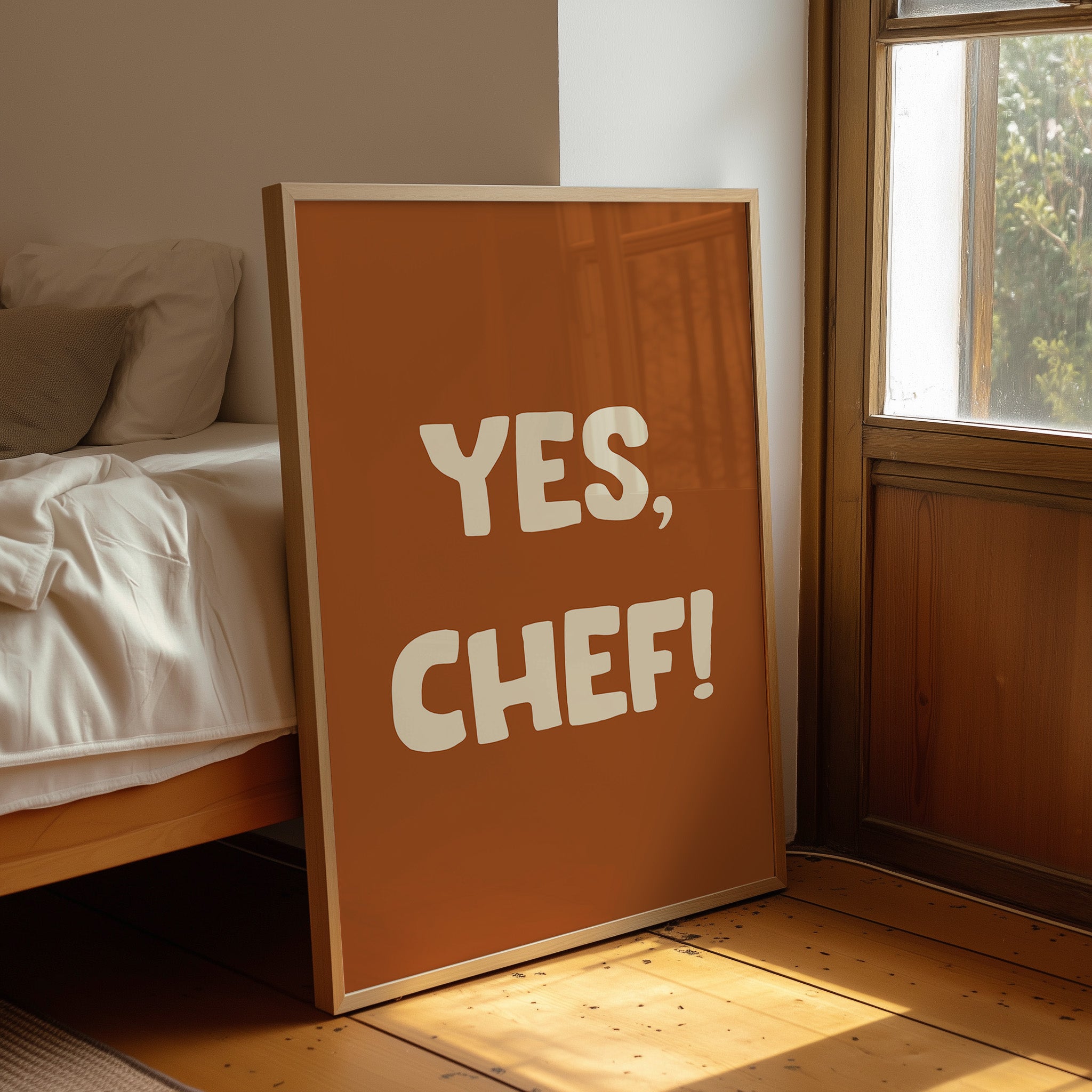 Yes, Chef! (Rust Orange)