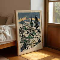 Snowbound Village Spire