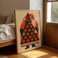Santa Hauls the Big Tree