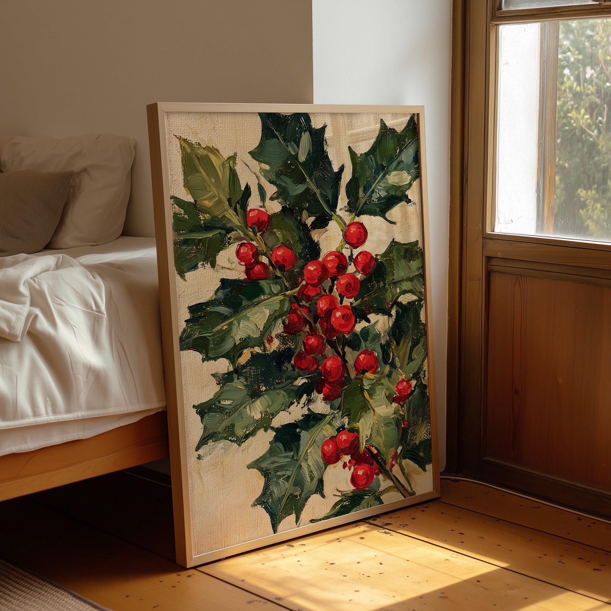 Holly, Thick with Berries