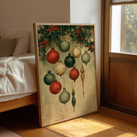 Heirloom Baubles, Hung with Holly