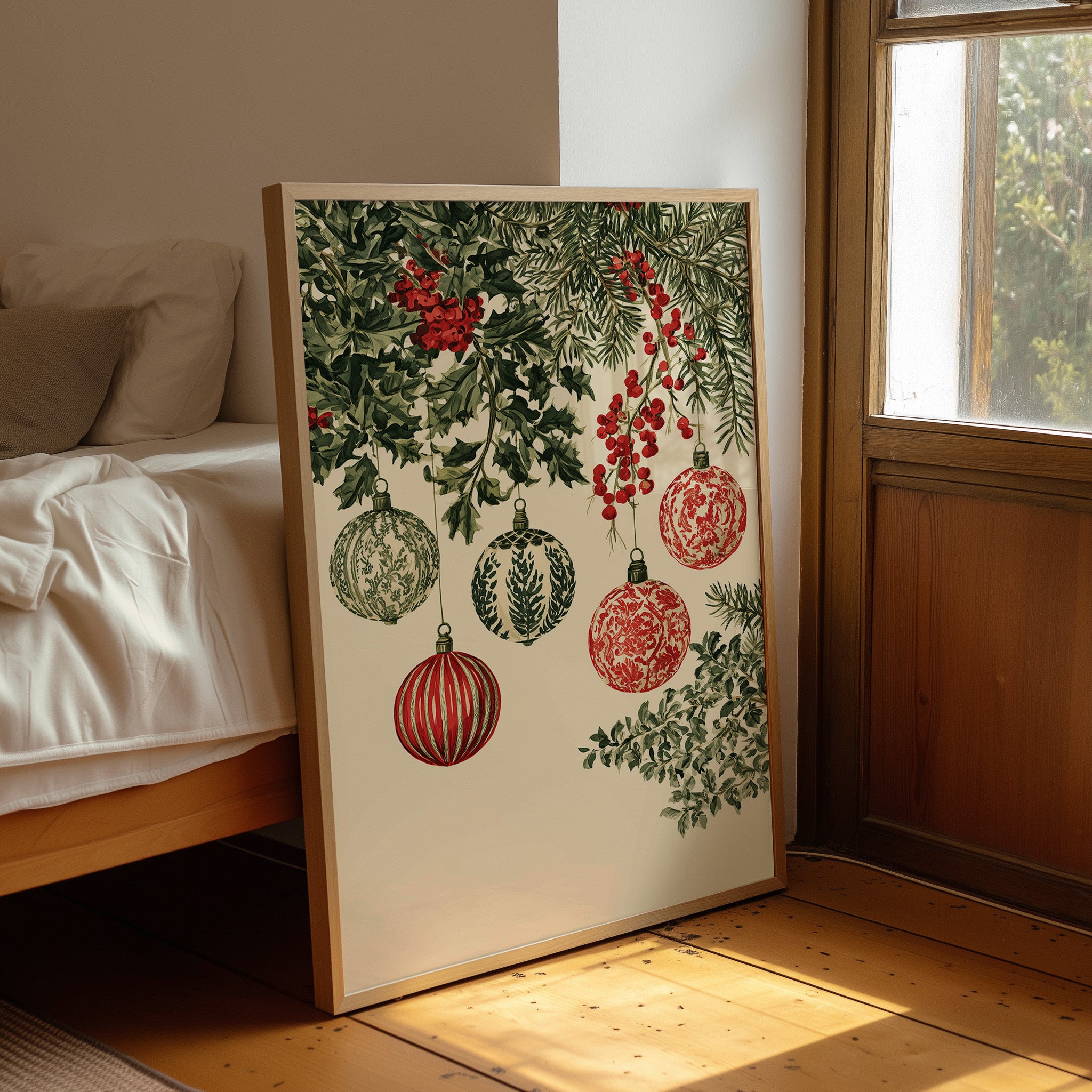 Painted Baubles Among the Boughs