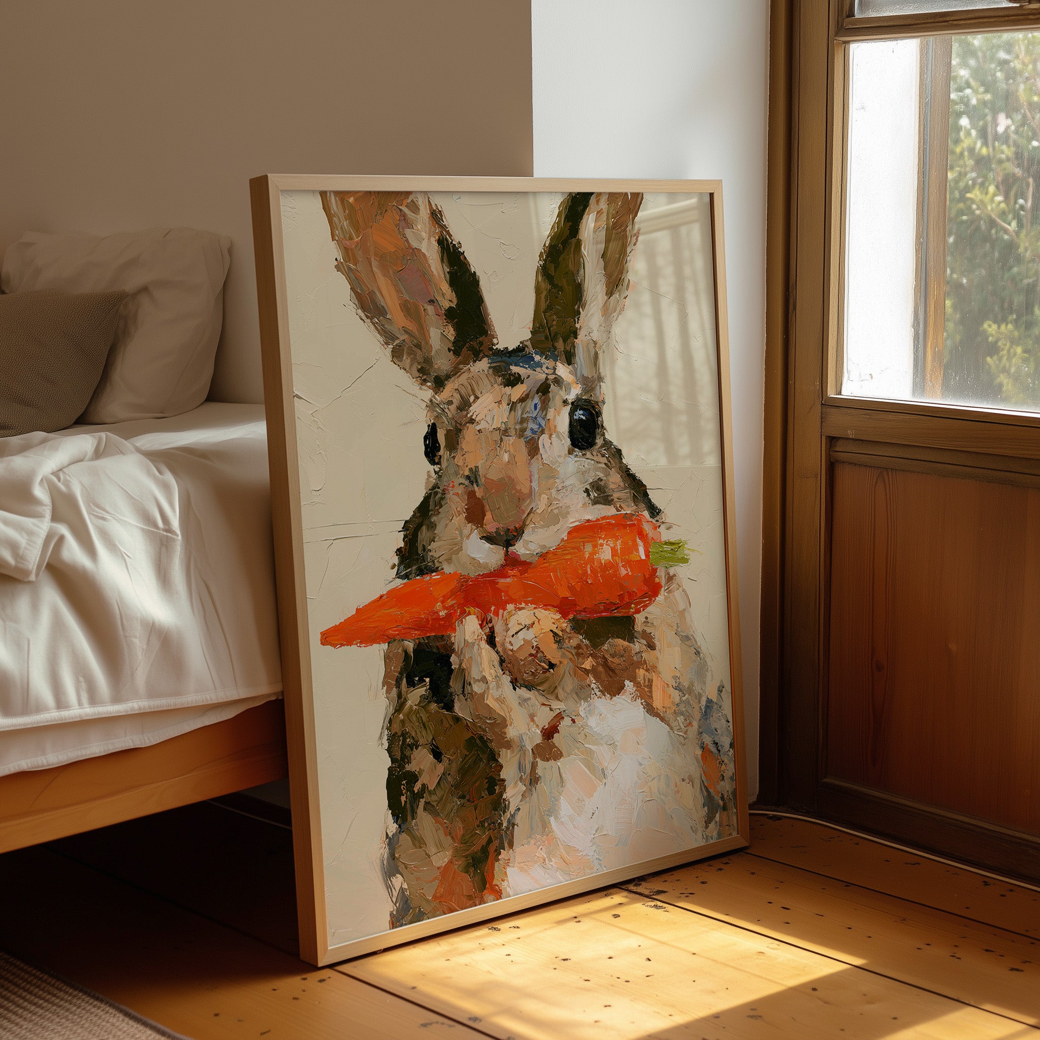 Fractured Palette Rabbit Carrot