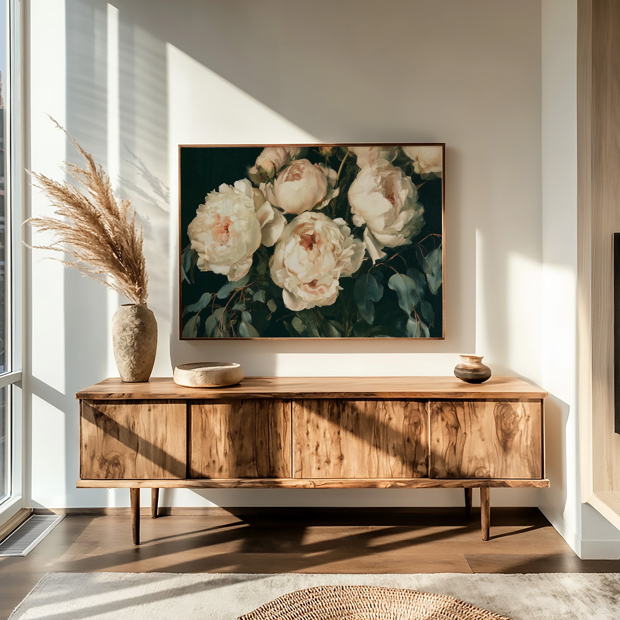 Peonies After Dark