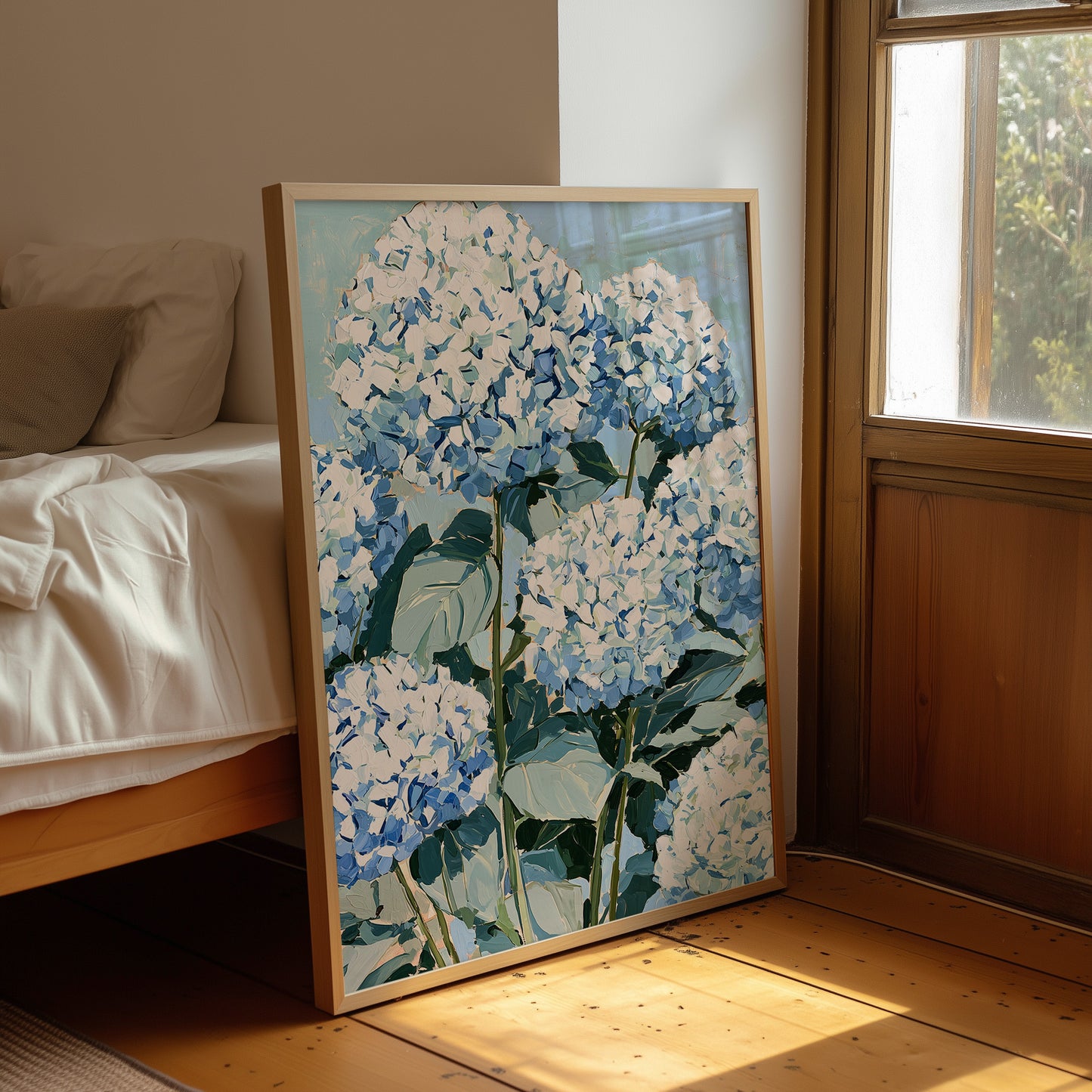 Blue Hydrangea Impression