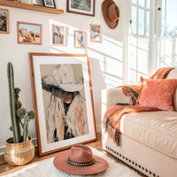 Fringe and Felt Cowgirl