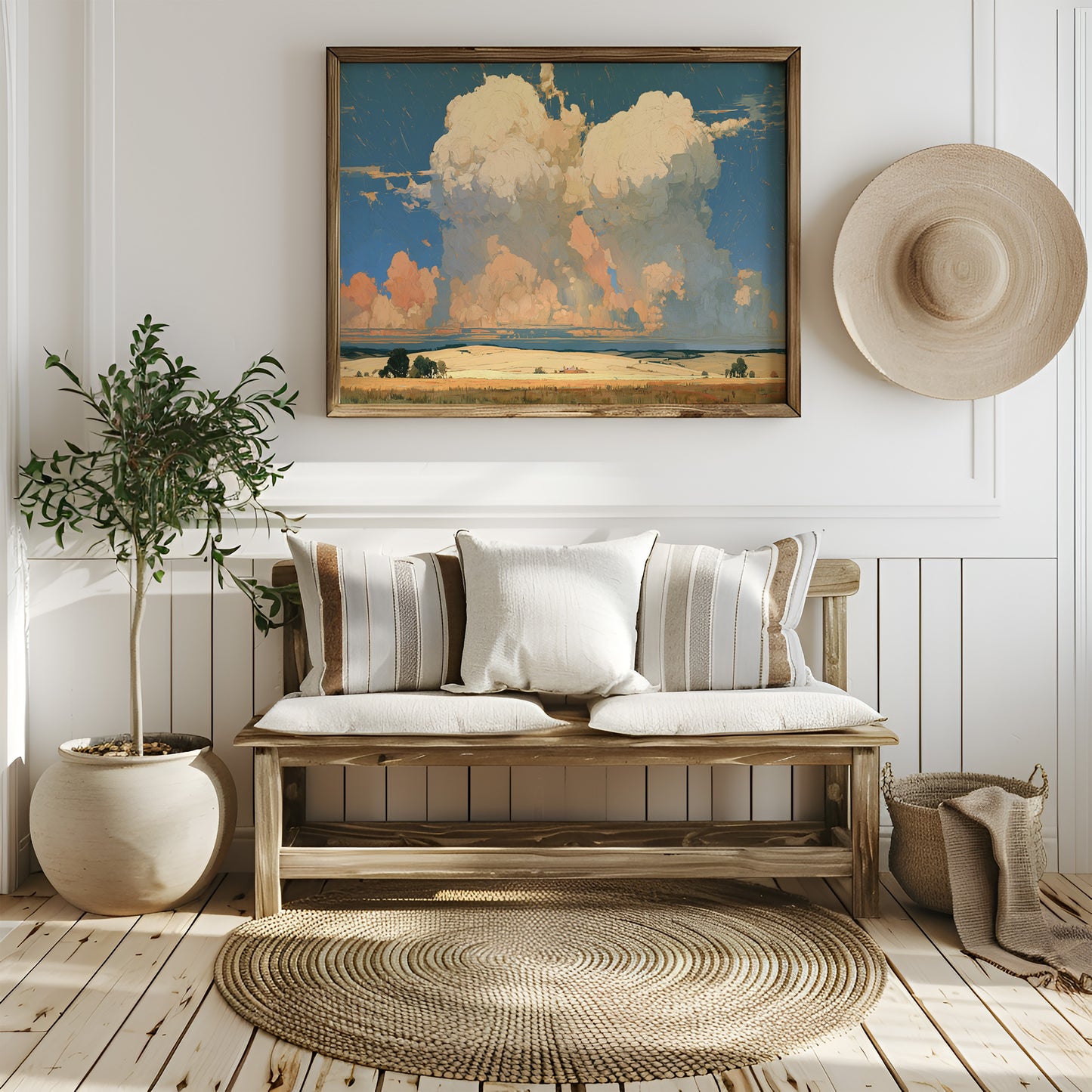 Big Weather, Small Farmhouse