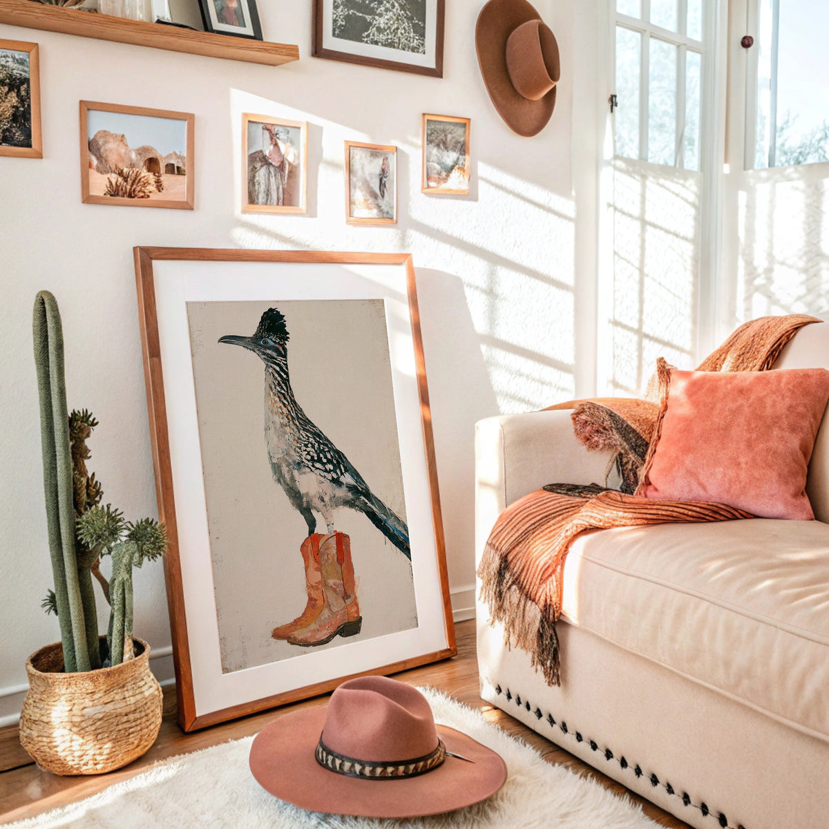 Roadrunner in Cowboy Boots