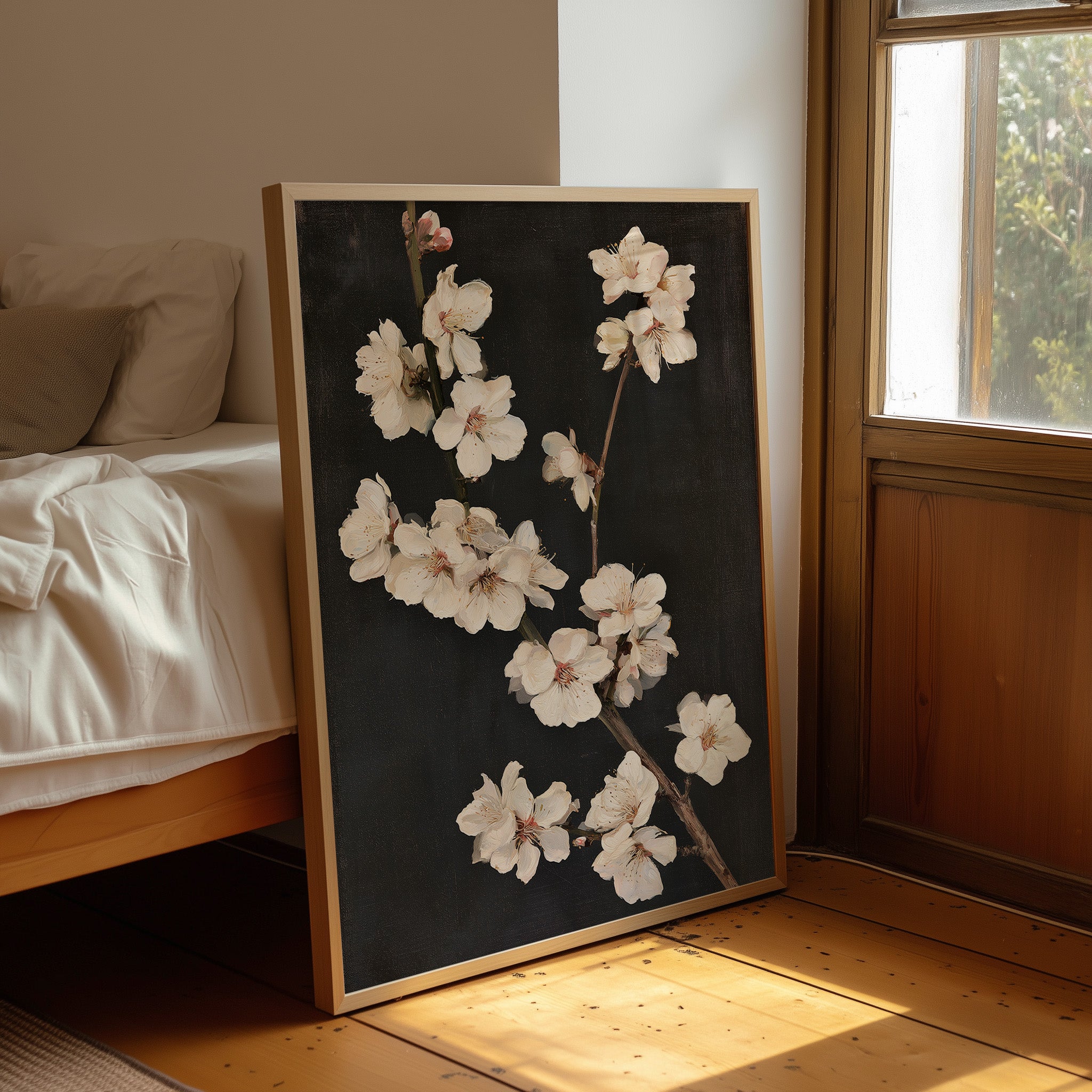Cherry Blossoms in the Dark
