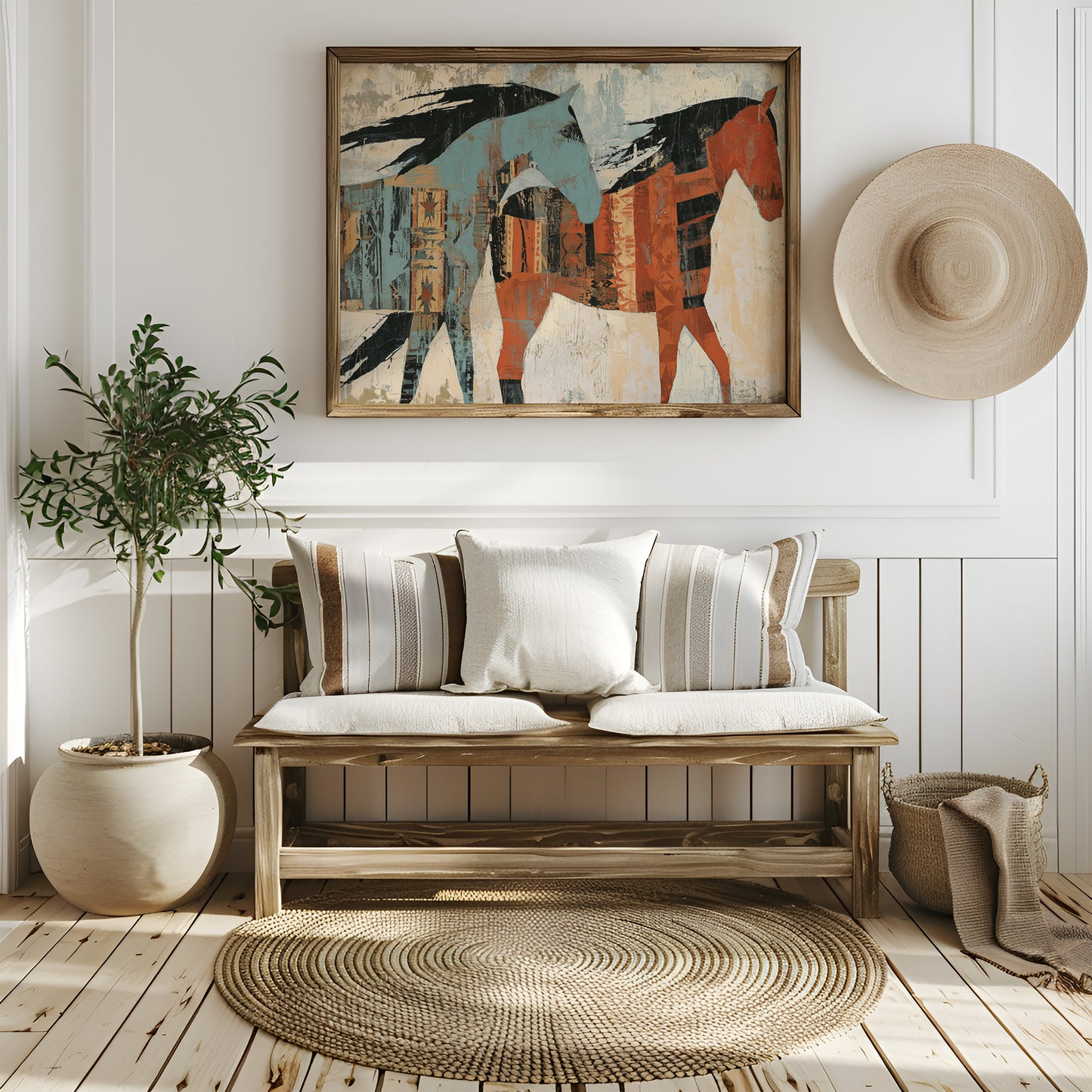 Two Horses, One Myth