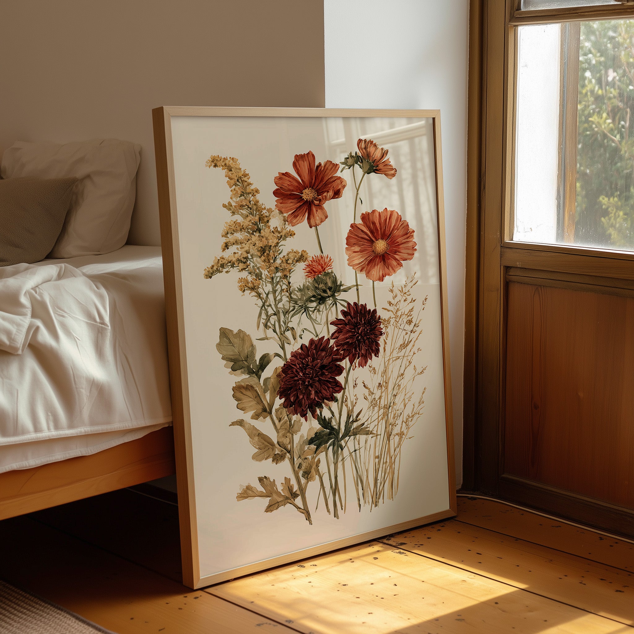 Autumn Flora: Terracotta & Wild Gold