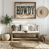 Howdy, Weathered Wood