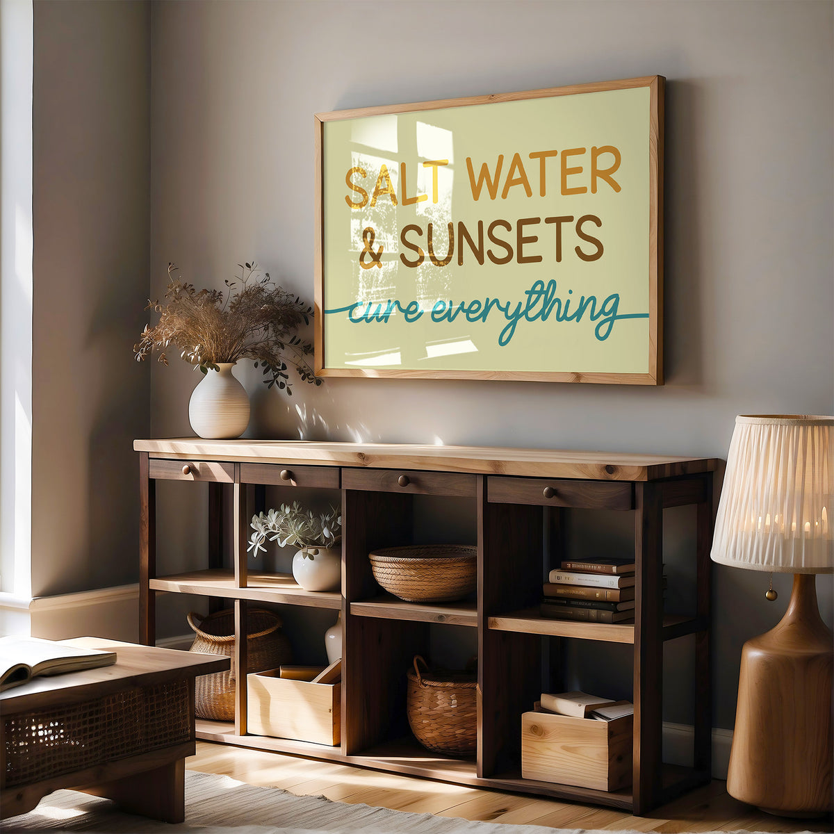 Salt Water Cures Everything (Sunset Hues)