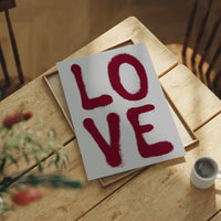 Love in Textured Spray Type