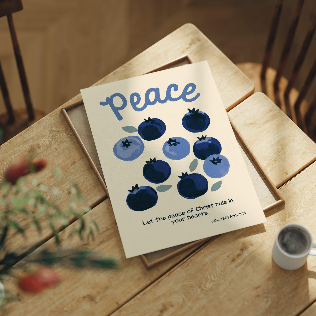 Blueberry Calm and Carry On