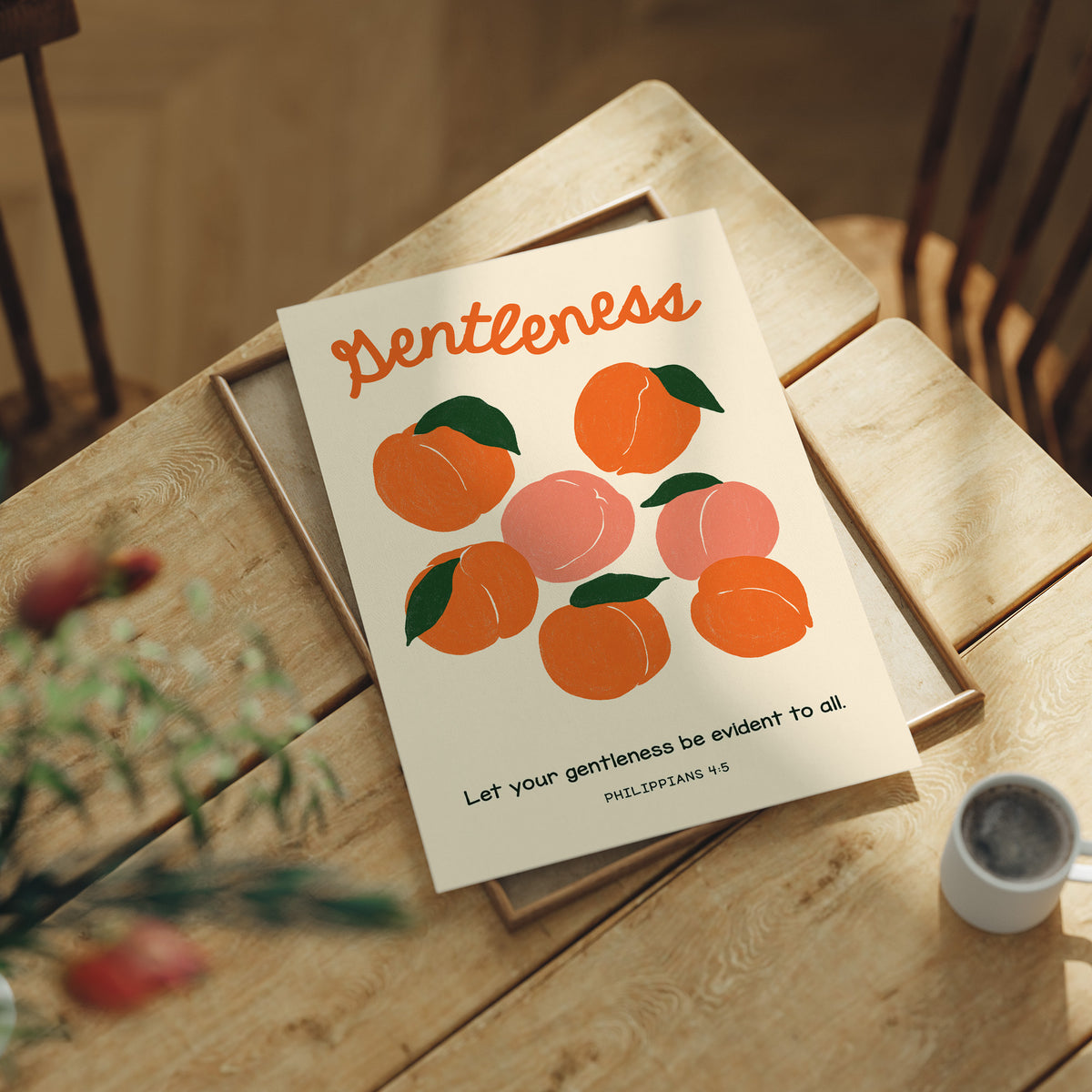 Handle With Peachful Care