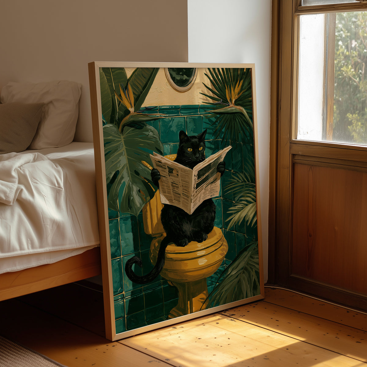 Do Not Disturb, Reading the Paper
