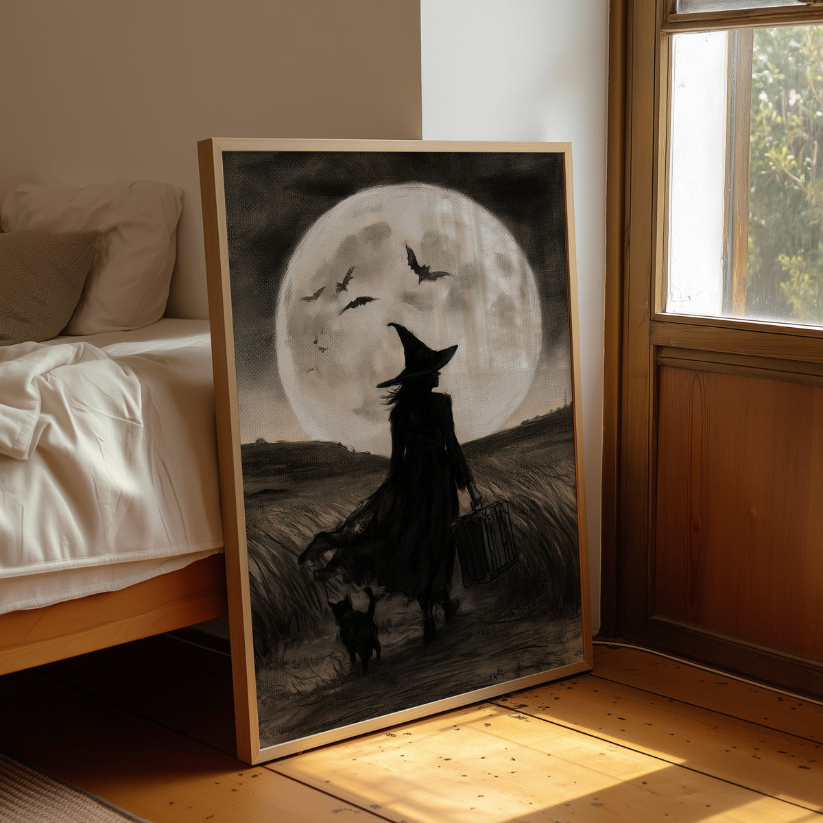 Checking Out at the Full Moon