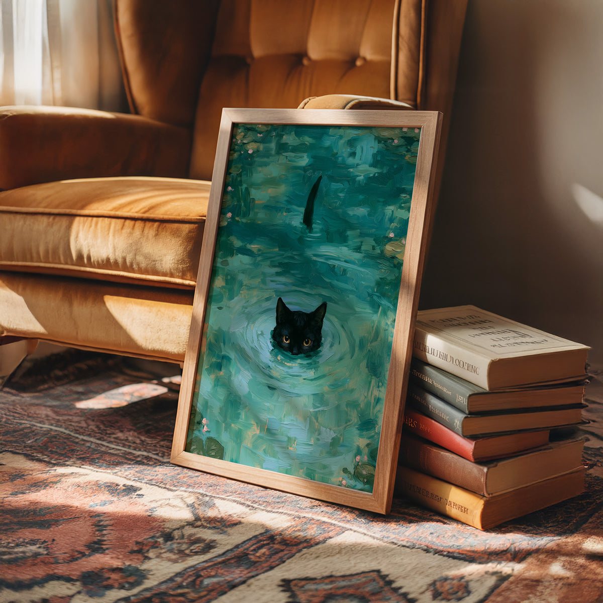Something Fluffy This Way Swims