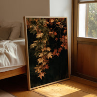 Fall Foliage, Hanging On For Dear Life