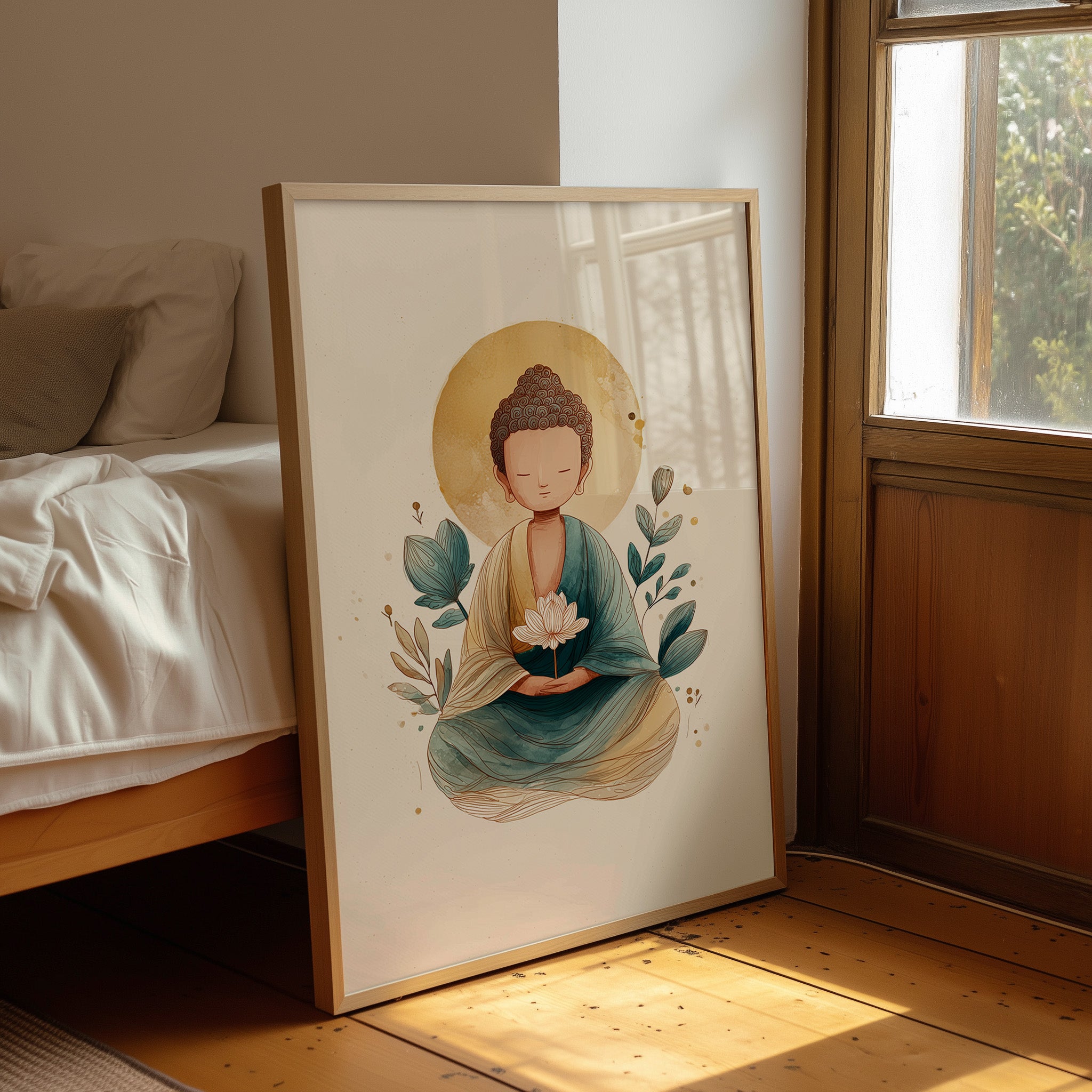 Stillness Beneath the Lotus