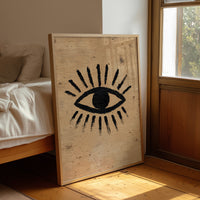 Watchful Sun in Ink