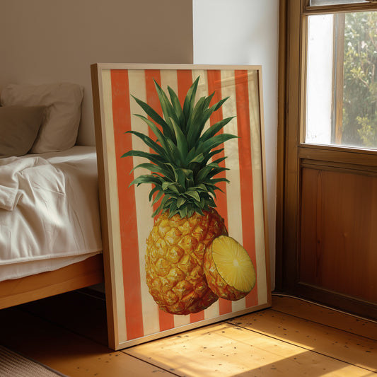 Golden Slice in Summer Stripes