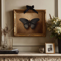 Midnight Wings on Gold