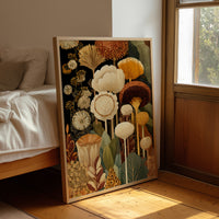 Midnight Garden in Ochre