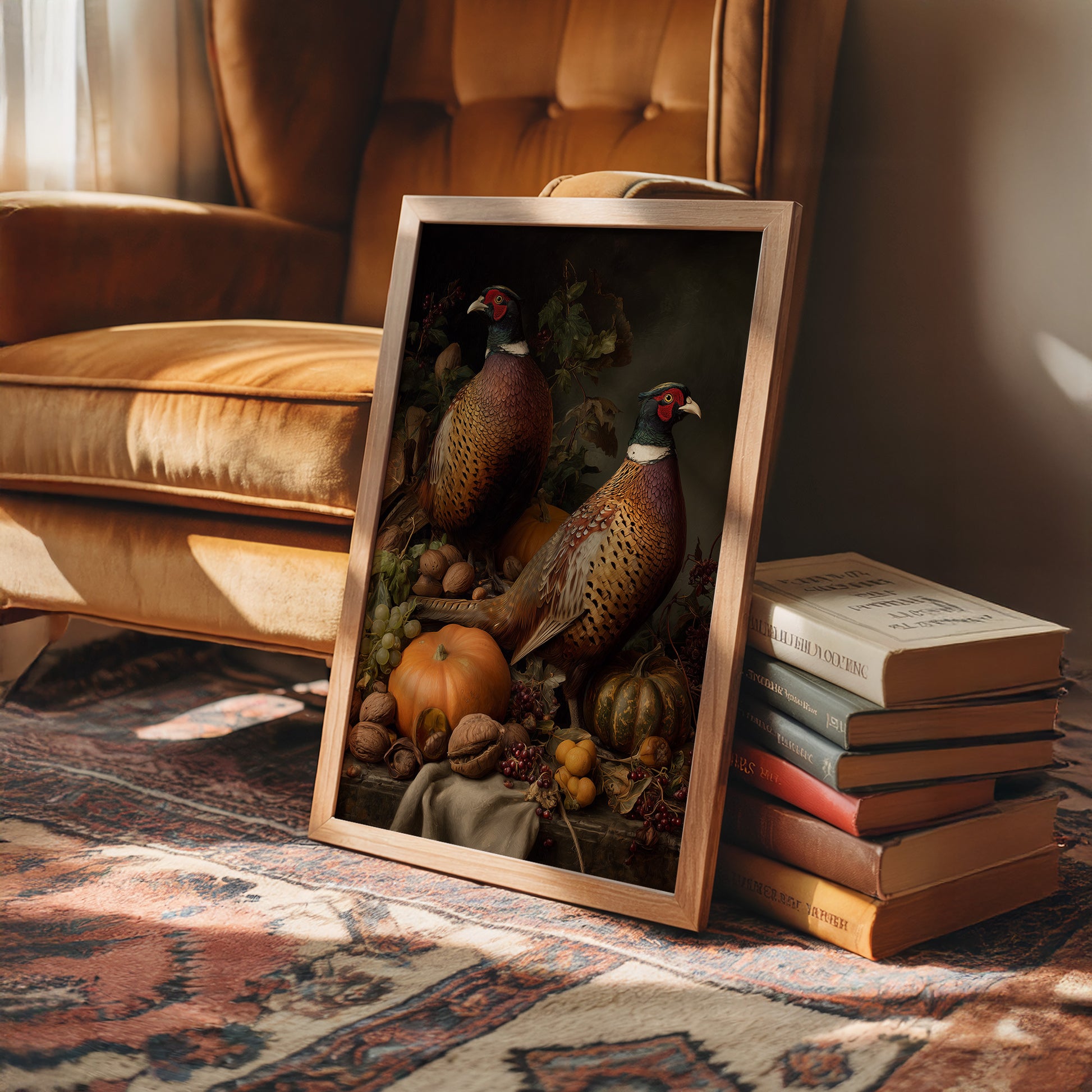 Harvest Watchers in Amber Light