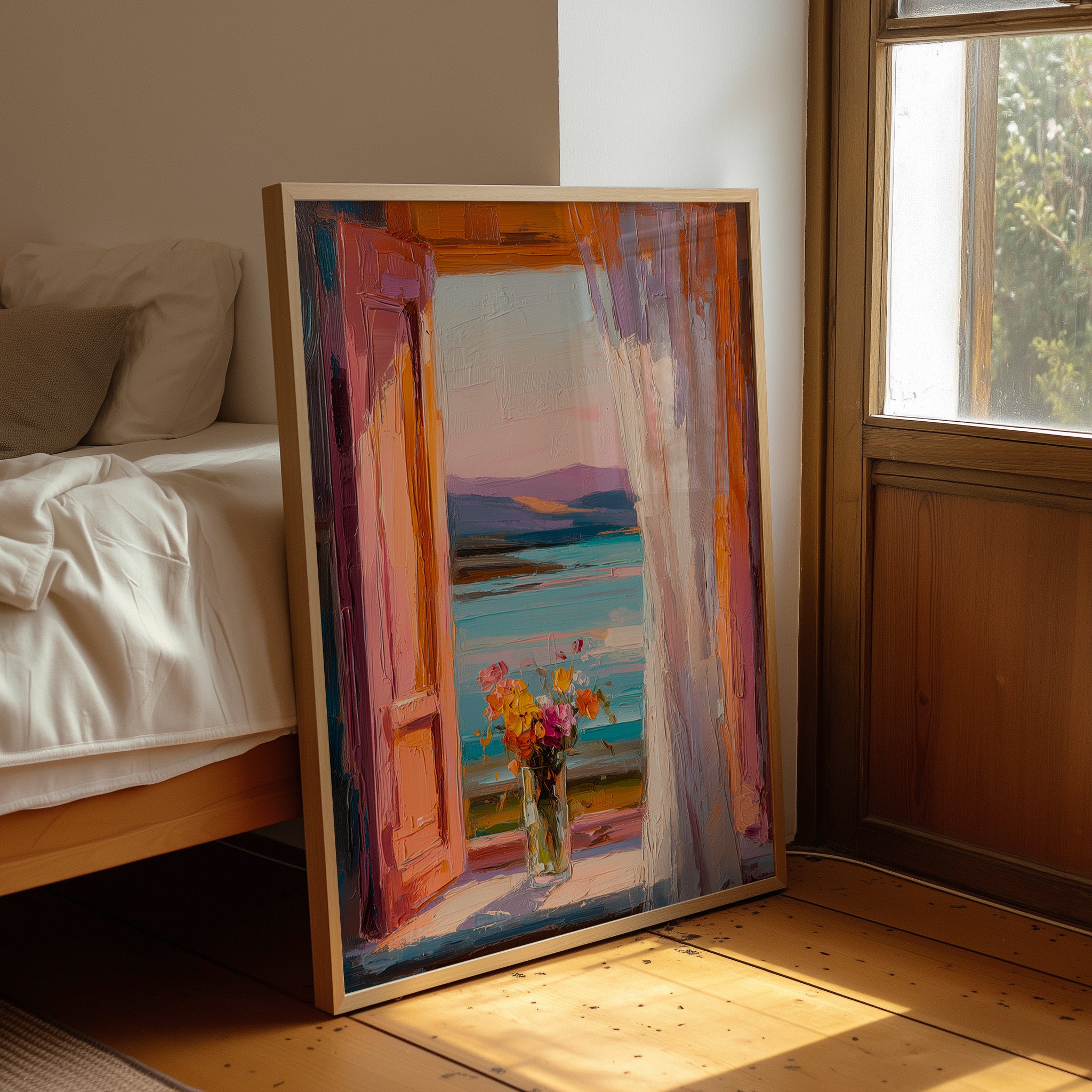 Morning Light Through Open Doors