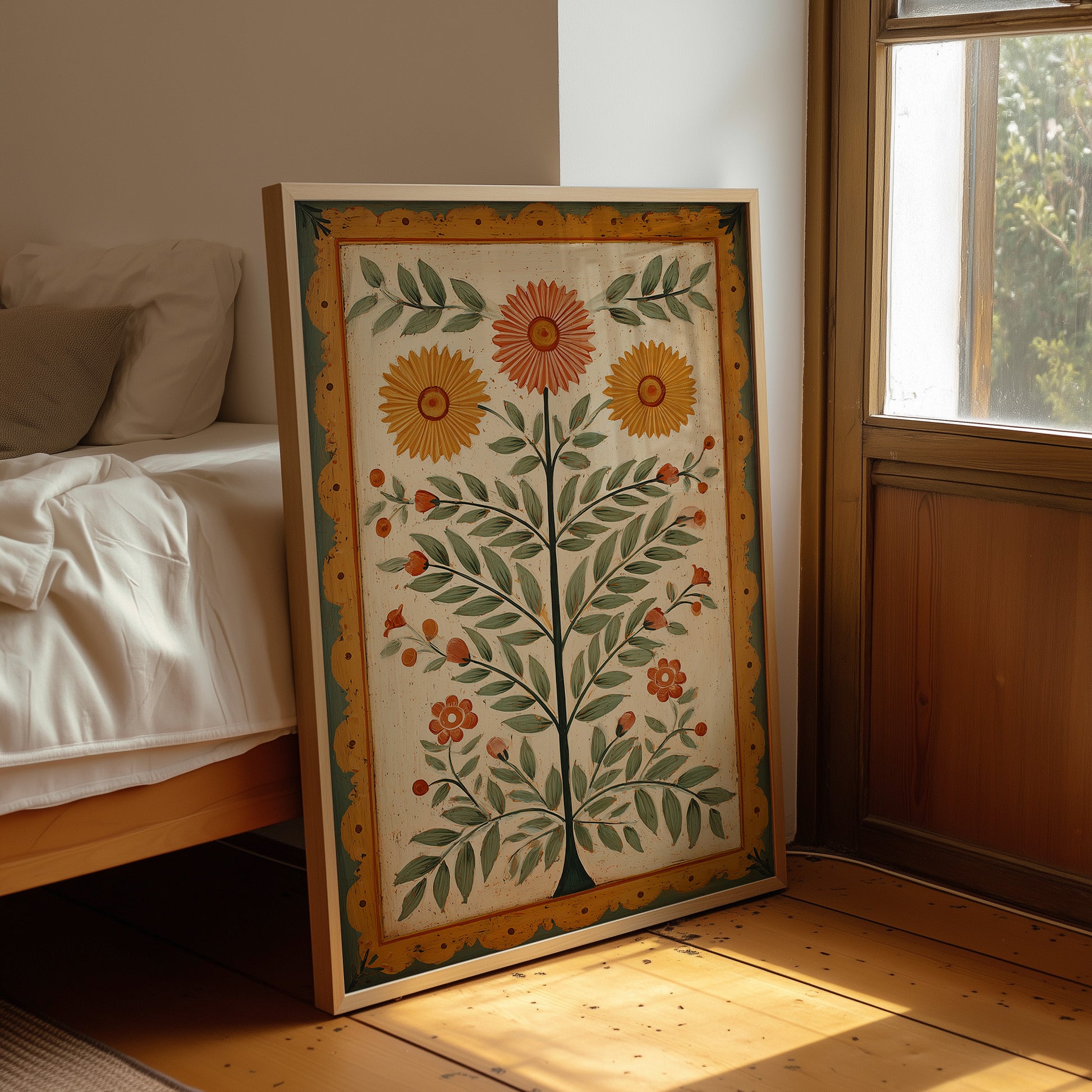 Sunflowers in Quiet Harmony