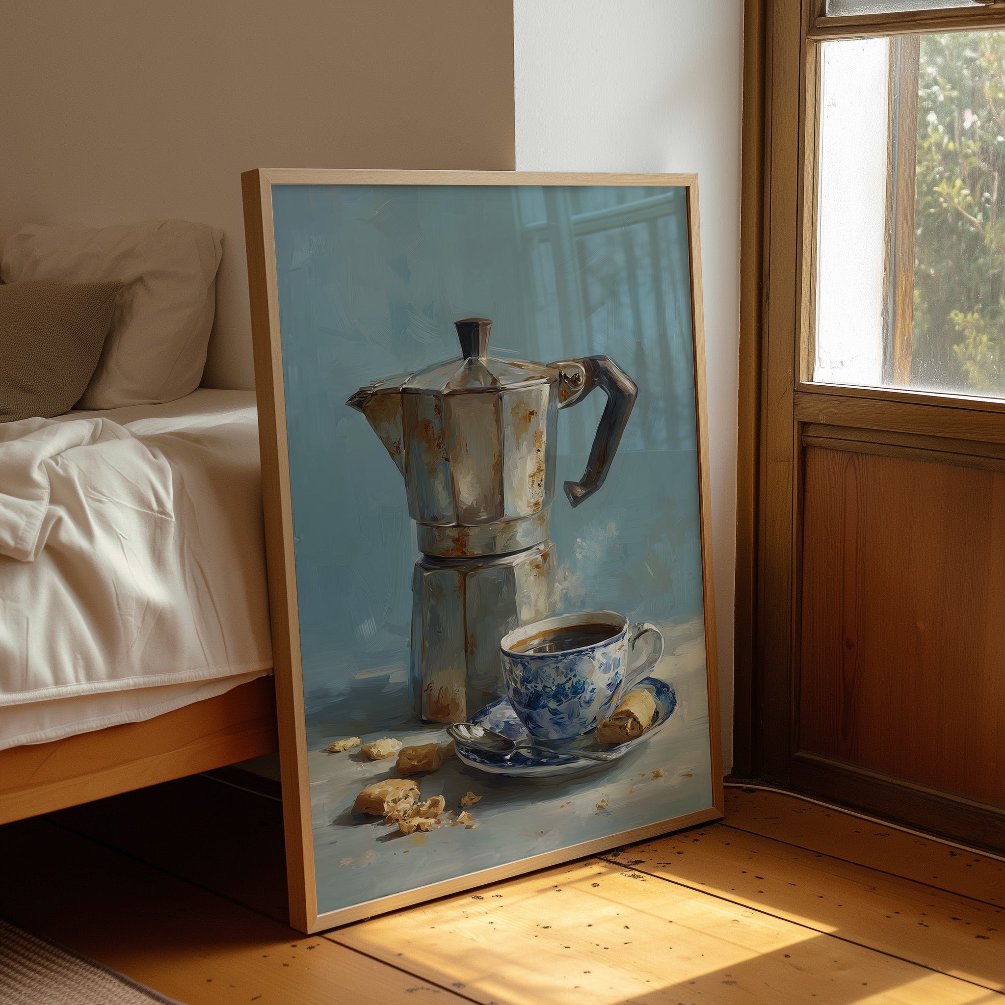 Morning Brew in Blue