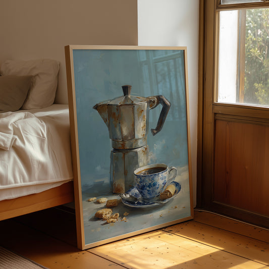 Morning Brew in Blue