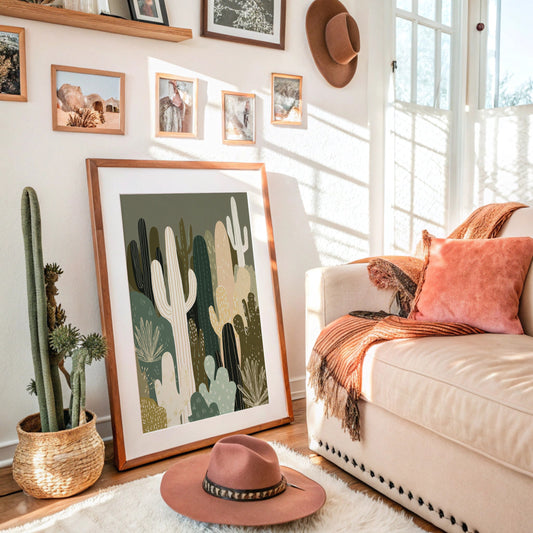 Desert Forms in Soft Sage