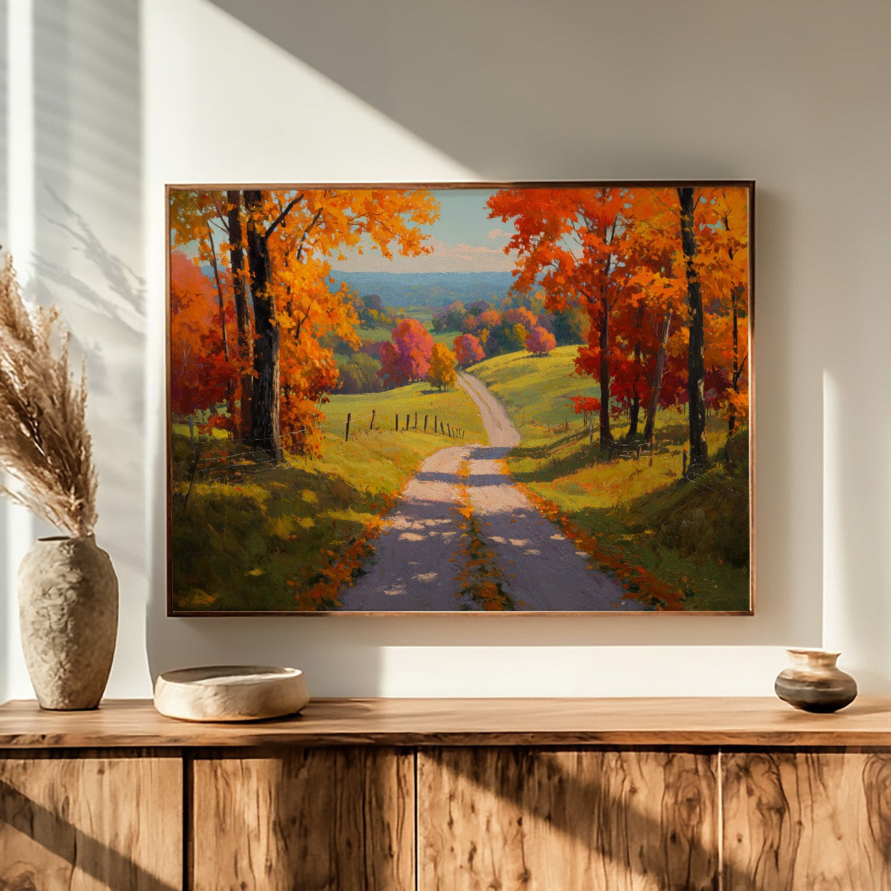 Where the Autumn Road Bends