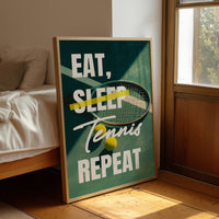 Eat Sleep Tennis Repeat
