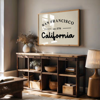 San Francisco California Est 1776