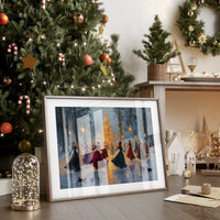 Lantern Waltz in Winter Woods