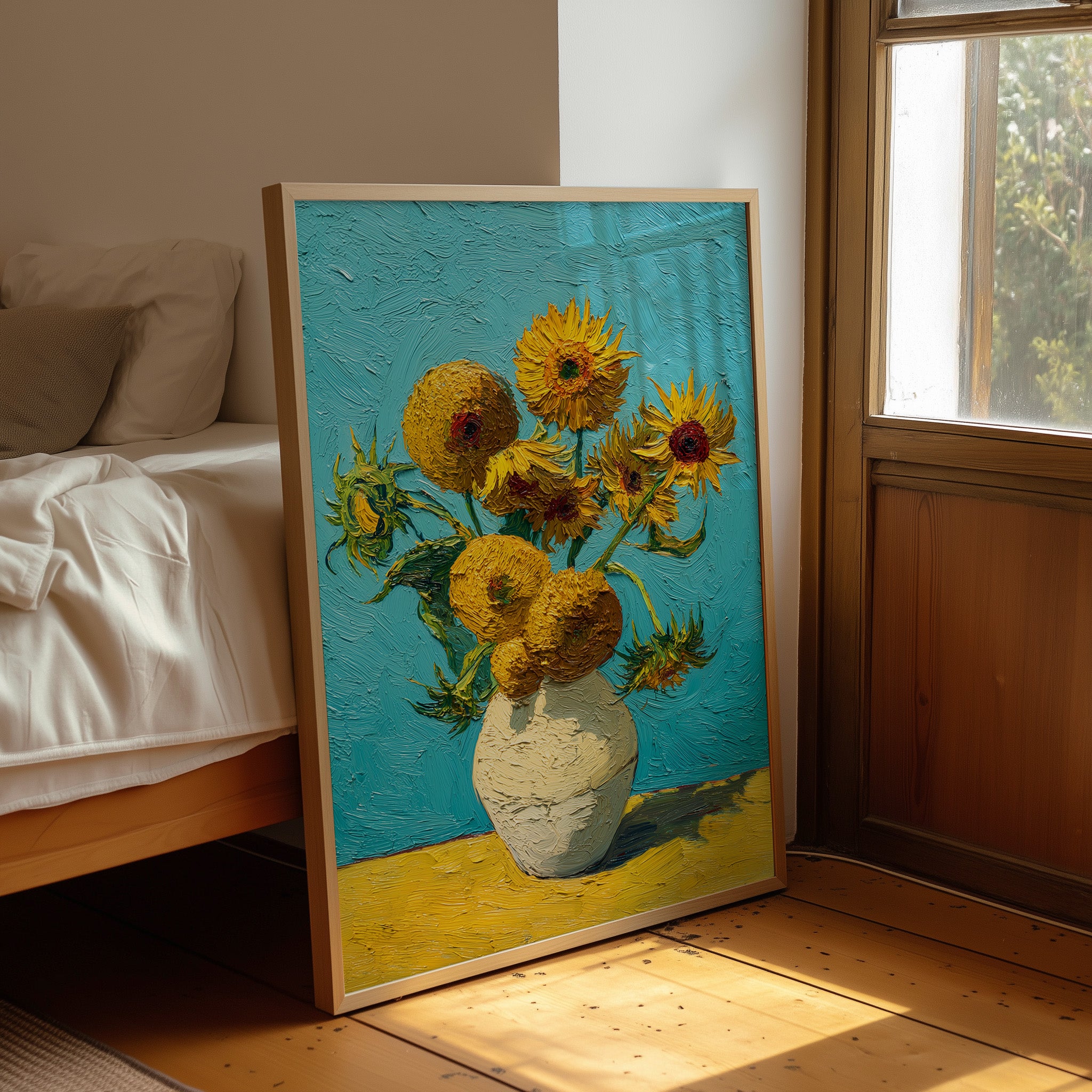 Golden Petals Against Summer Sky