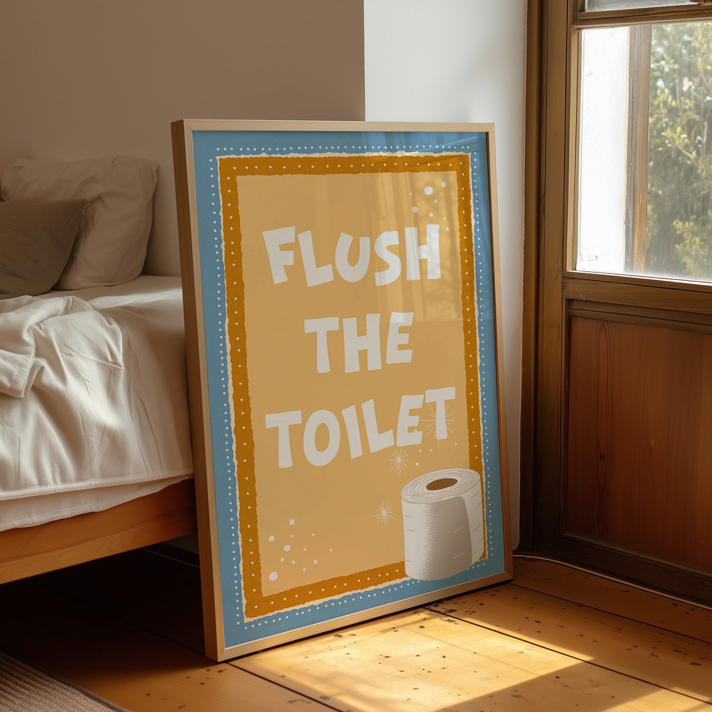 Flush the Toilet