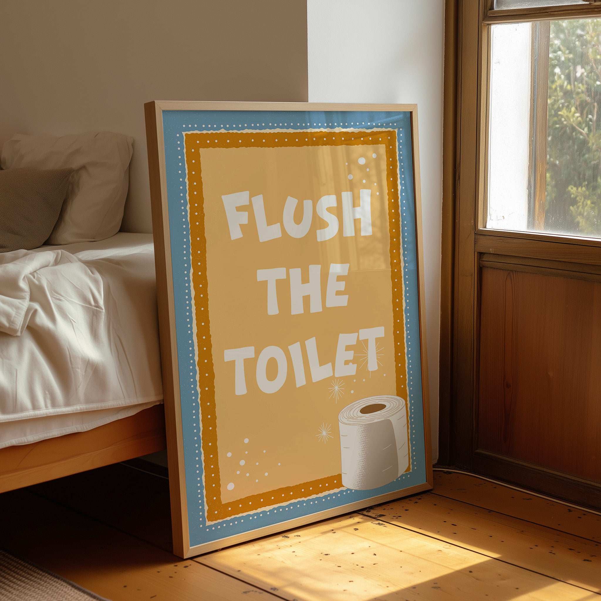 Flush the Toilet
