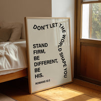 Stand Firm Be His