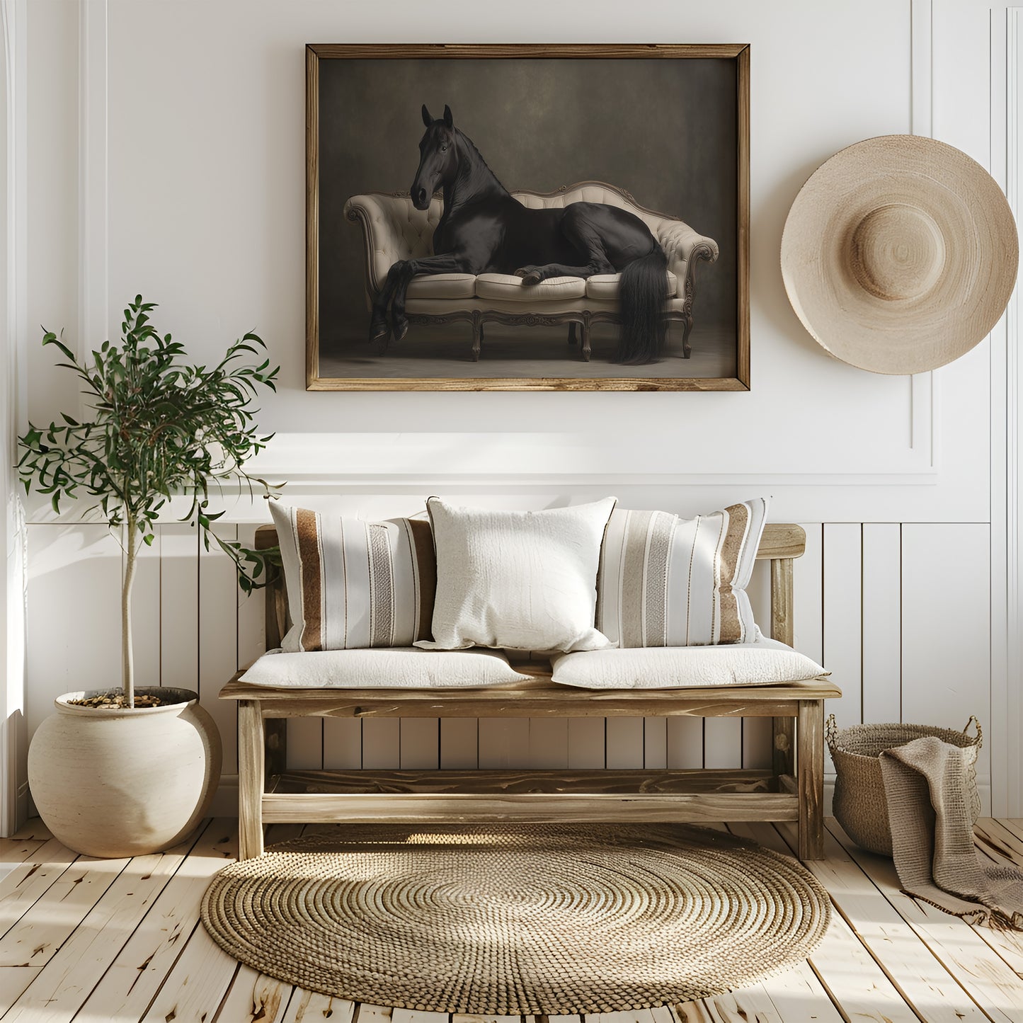 Midnight Elegance Reclined