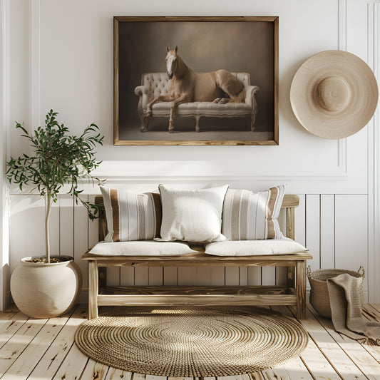 Golden Reverie Reclined