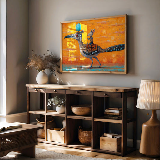 Jackrabbit Rides the Desert Wind