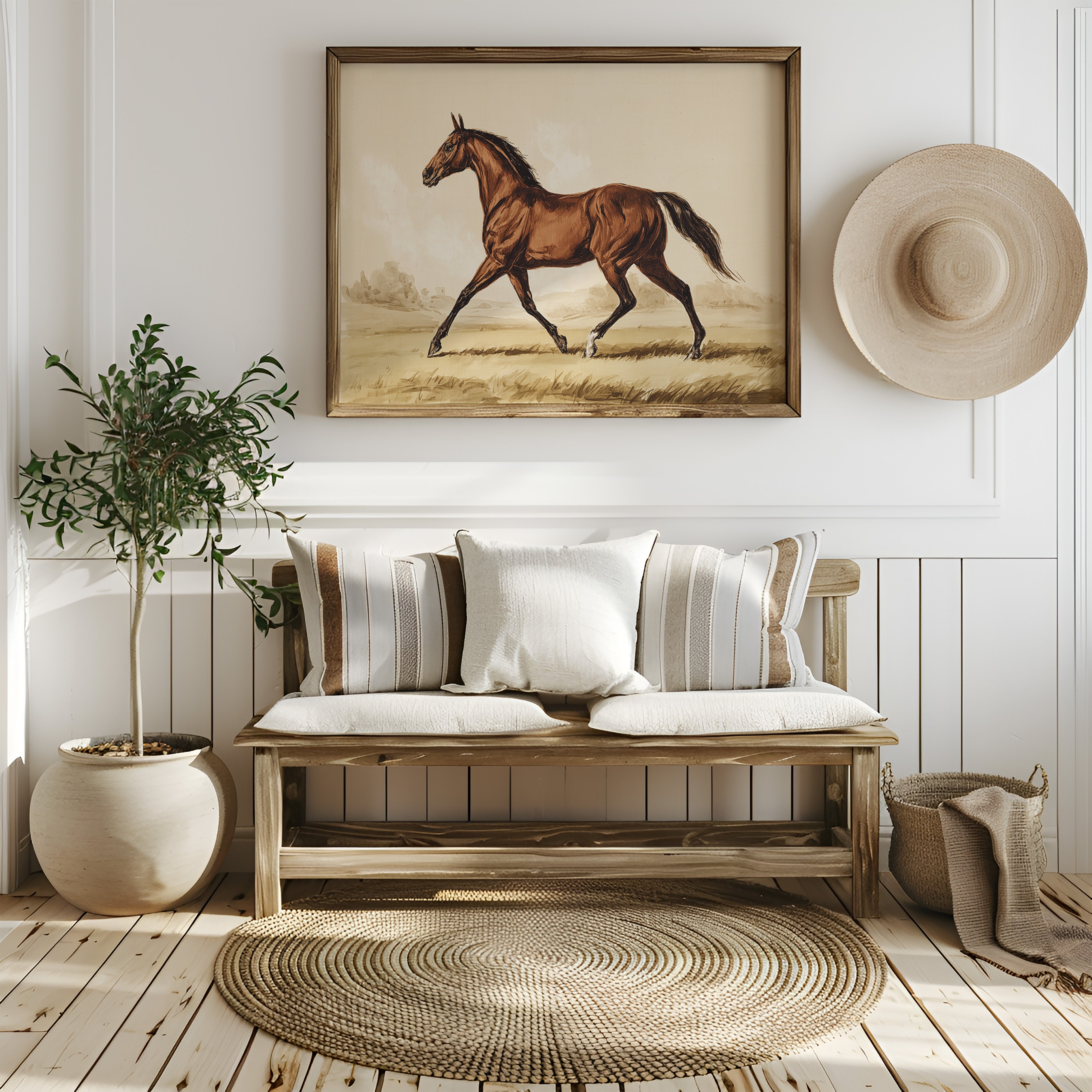 Chestnut in Motion