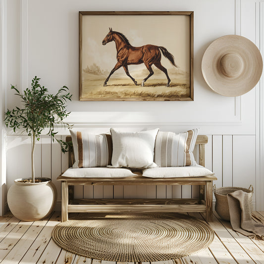 Chestnut in Motion