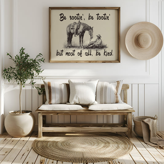 Be Rootin Be Tootin Be Kind