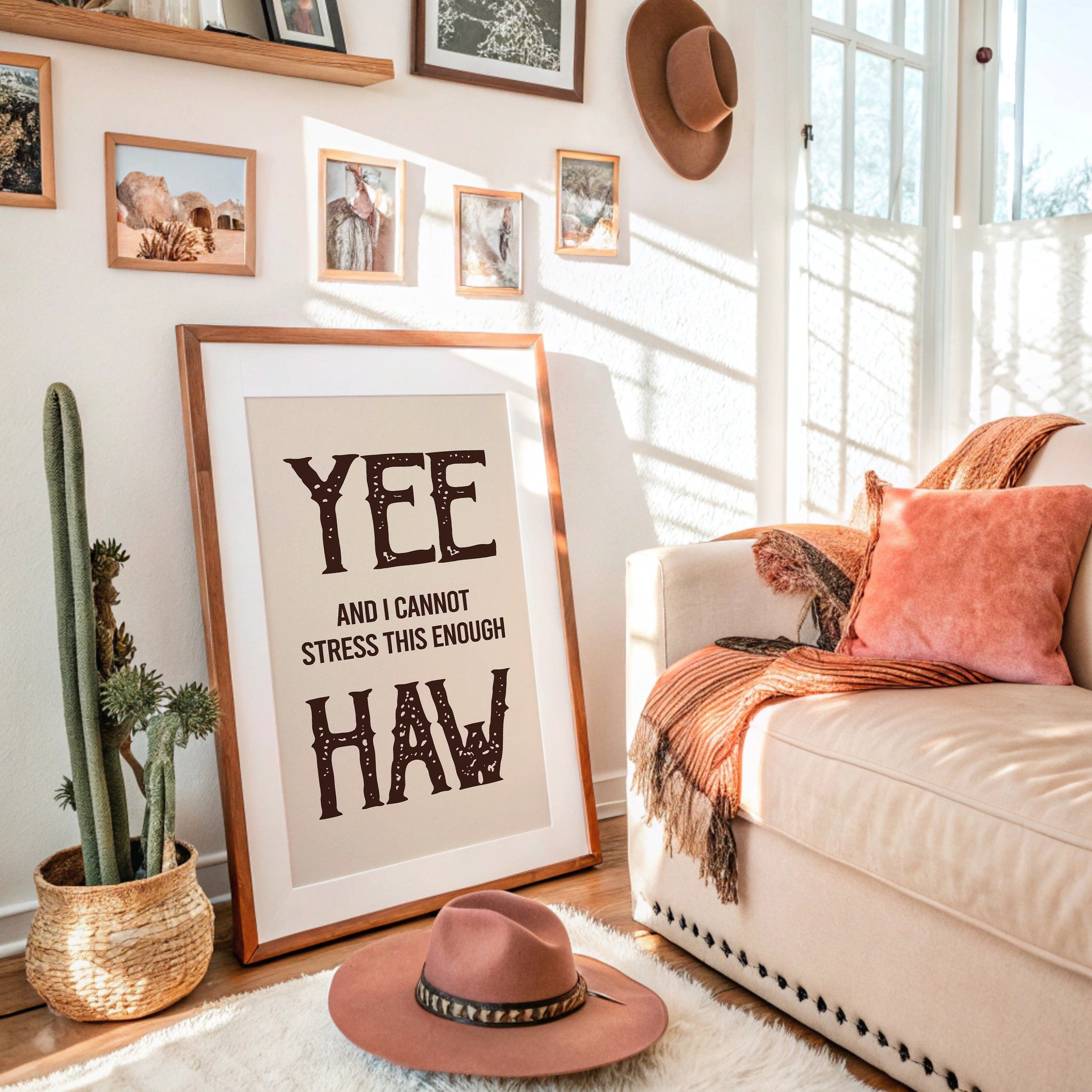 Yee Haw Western Quote